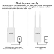 COMFAST CF-E5 300Mbps 4G Amplificatore di Segnale Impermeabile per Esterni Ripetitore Router Wireless Stazione Base WIFI con 2 Antenne, Versione Asia Pacifico, CF-E5, Asia Pacific Version