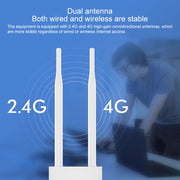 COMFAST CF-E5 300Mbps 4G Amplificatore di Segnale Impermeabile per Esterni Ripetitore Router Wireless Stazione Base WIFI con 2 Antenne, Versione Asia Pacifico, CF-E5, Asia Pacific Version
