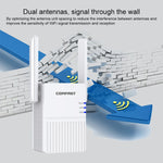 COMFAST CF-N300 300Mbps Wireless WIFI Amplificatore di segnale Ripetitore Booster Router di rete con 2 antenne, CF-N300