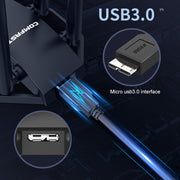 COMFAST CF-WU785AC 1300Mbps Dual-band WiFi Adattatore di rete USB con 4 antenne, CF-WU785AC