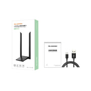 COMFAST CF-WU782ACV2 1300Mbps Dual-band Wifi Adattatore di rete USB con 2 antenne, CF-WU782ACV2