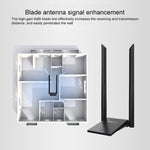 COMFAST CF-WU782ACV2 1300Mbps Dual-band Wifi Adattatore di rete USB con 2 antenne, CF-WU782ACV2