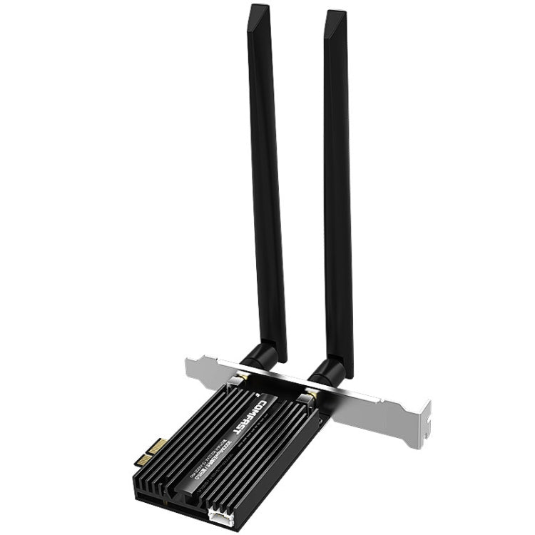 COMFAST CF-AX200 PRO 3000Mbps Bluetooth PCI-E Adattatore scheda di rete Wi-Fi con 2 antenne, CF-AX200 PRO