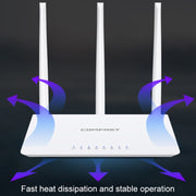 Router wireless domestico COMFAST WR613N V3 300Mbps 2.4G WiFi Network Extender, WR613N V3