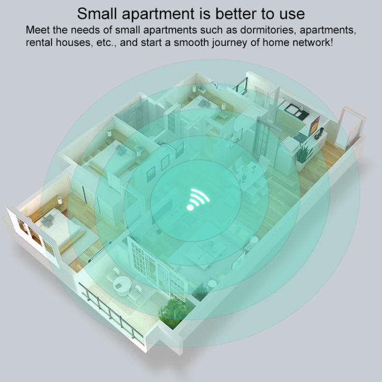 Router wireless domestico COMFAST WR613N V3 300Mbps 2.4G WiFi Network Extender, WR613N V3