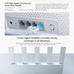 Xiaomi Router BE5000 WiFi 7 MLO 2.4GHz 5.0GHz Dual Band 2.5G Porta 512MB RAM Ripetitore, Spina USA, BE5000