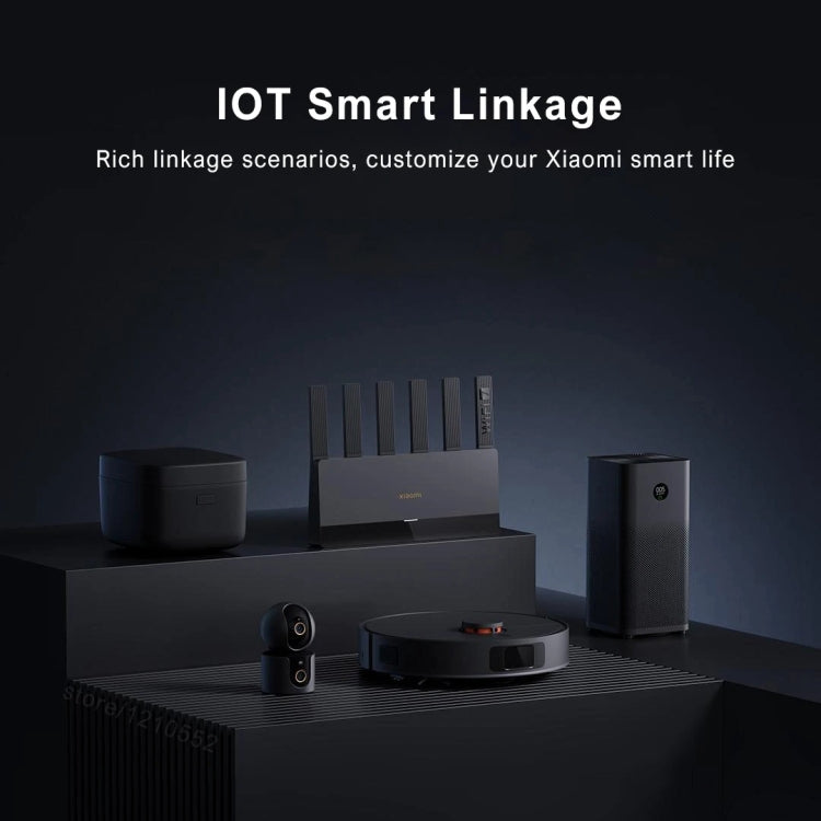 Xiaomi Router BE6500 WiFi 7 2.4GHz 5.0GHz Dual Band 4-Core 2.5G Porta, Spina USA, BE6500