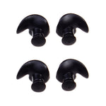 2 paia di tappi per le orecchie morbidi Tappi per le orecchie impermeabili in silicone ambientale Tappi per le orecchie a prova di polvere Immersioni Sport acquatici Accessori per il nuoto, Soft Ear Plugs(Yellow), Soft Ear Plugs(Blue)                  ...