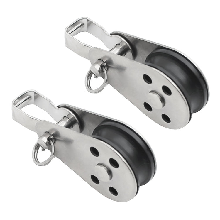 Puleggia per yacht in acciaio inossidabile 316 da 2 pezzi, Yacht Pulley