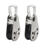 Puleggia per yacht in acciaio inossidabile 316 da 2 pezzi, Yacht Pulley