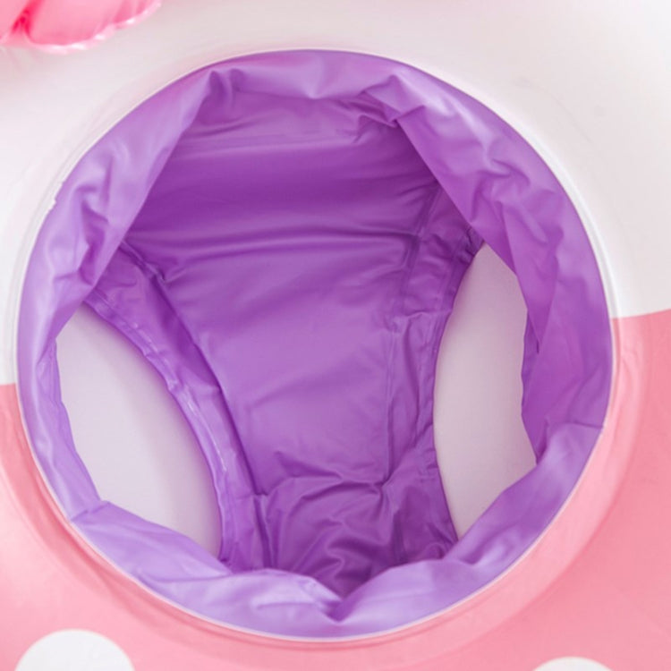 Anello da nuoto gonfiabile per bambini Anello salvavita Anello ascellare Adatto a bambini di età compresa tra 2 e 6 anni, dimensioni: 86x65 cm, Size: 86x65cm (Black Red), Size: 86x65cm (Pink + White)