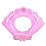Anello da nuoto gonfiabile a forma di conchiglia Anello salvavita Anello ascellare, dimensioni: L, 100x110 cm, Size: 100x110cm (Pink), Size: 100x110cm(Blue)