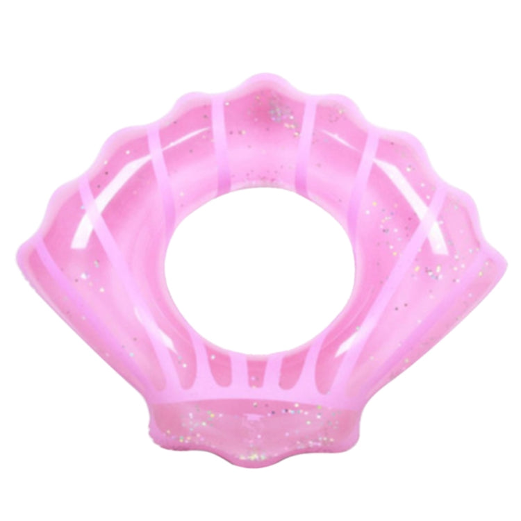 Anello da nuoto gonfiabile a forma di conchiglia Anello salvavita Anello ascellare, dimensioni: L, 100x110 cm, Size: 100x110cm (Pink), Size: 100x110cm(Blue)
