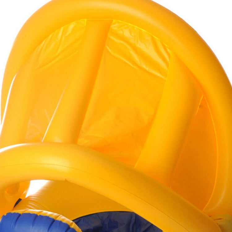 Divertimento in acqua Parasole per bambini Swimming Circle Yacht, dimensioni: 100x70 cm, Yellow Pattern, Blue Marine Fish Pattern, Beige Marine Fish Pattern, Leaf Umbrella Pattern