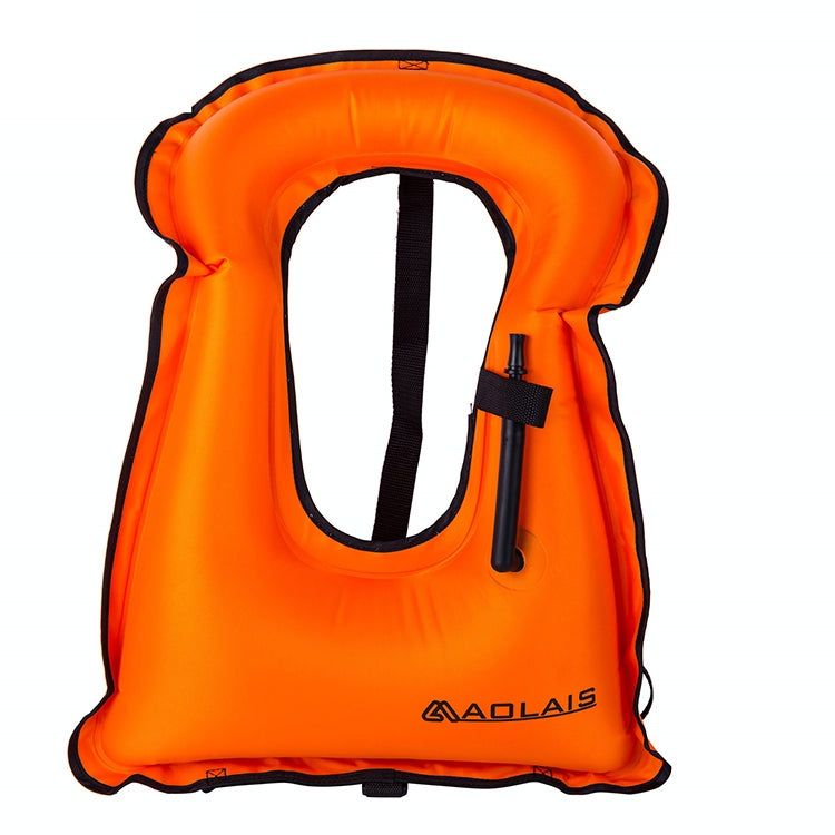 Attrezzatura per il nuoto del giubbotto di salvataggio per giubbotto di salvataggio gonfiabile per lo snorkeling portatile per bambini, dimensioni: 510 * 400 mm, Children Life Jacket (Orange), Children Life Jacket (Purple), Children Life Jacket (Green)