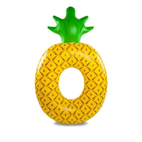 Salvagente gonfiabile a forma di ananas, dimensioni gonfiate: 155 x 95 cm, Pineapple Ring