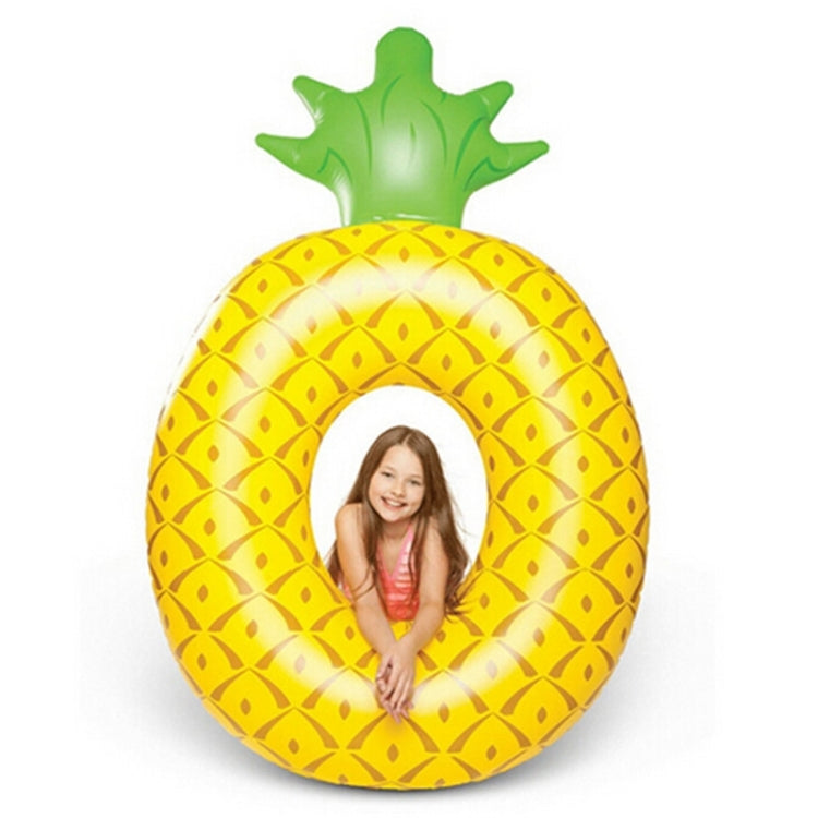 Salvagente gonfiabile a forma di ananas, dimensioni gonfiate: 155 x 95 cm, Pineapple Ring