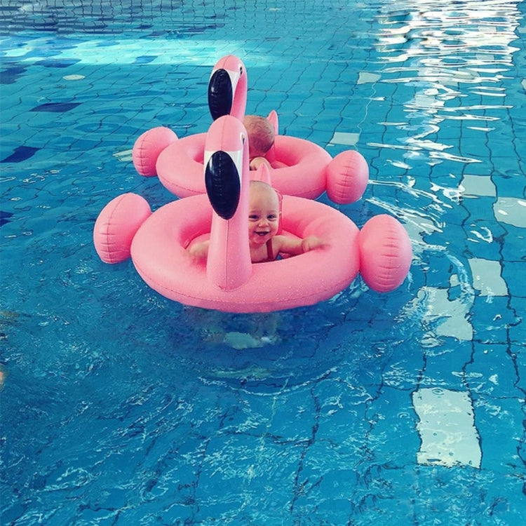 Salvagente gonfiabile a forma di fenicottero, dimensioni gonfiate: 83 x 83 x 48 cm, Flamingo Baby Ring