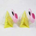 Bambini Gonfiabili a Forma di Fenicottero Bracciali Maniche di Galleggiamento Ali d'Acqua Nuoto Galleggianti, Dimensioni: 16x20x15cm, Flamingo Shape
