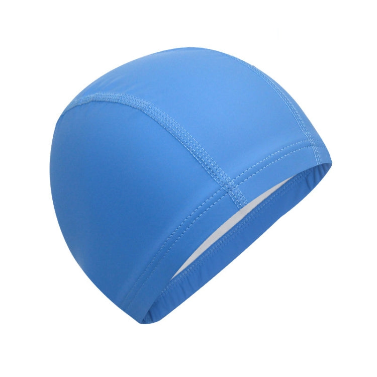 Cuffia da nuoto elastica con rivestimento in PU impermeabile per adulti Mantieni i capelli lunghi asciutti Protezione per le orecchie Cuffia da nuoto, PU Swim Cap (Black), PU Swim Cap (Blue), PU Swim Cap (Silver), PU Swim Cap (Baby Blue)               ...