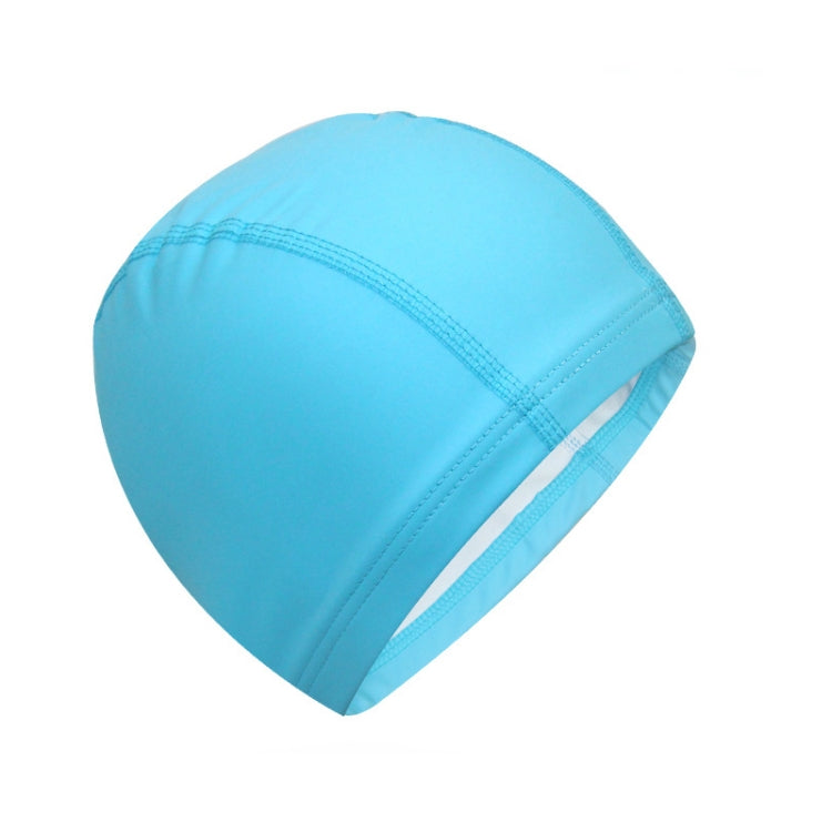 Cuffia da nuoto elastica con rivestimento in PU impermeabile per adulti Mantieni i capelli lunghi asciutti Protezione per le orecchie Cuffia da nuoto, PU Swim Cap (Black), PU Swim Cap (Blue), PU Swim Cap (Silver), PU Swim Cap (Baby Blue)               ...