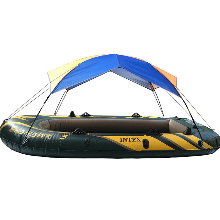 68347 Tenda parasole pieghevole per canoa in gomma gonfiabile per 2 persone, barca non inclusa, 68347