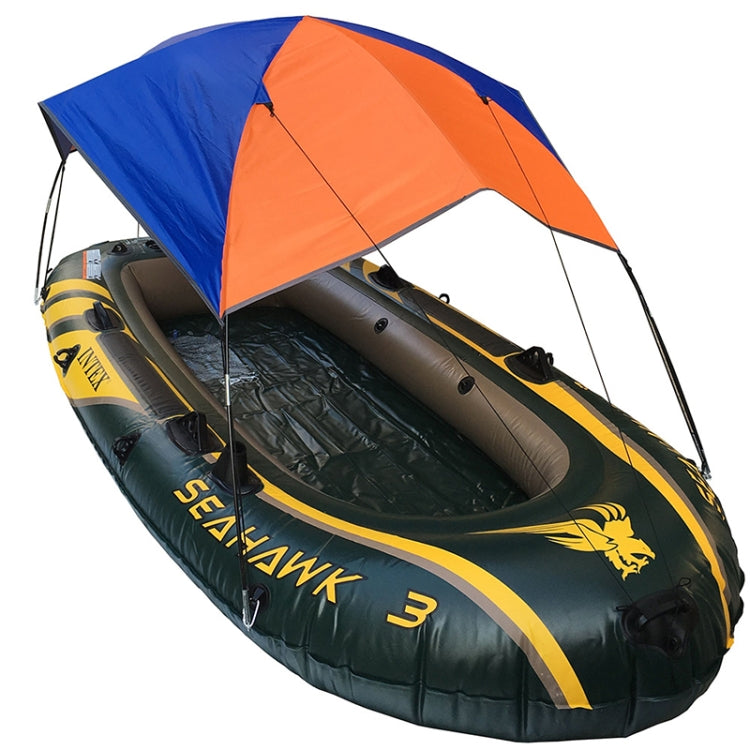 68349 Tenda parasole pieghevole per barca gonfiabile in gomma per canoa per 3 persone, barca non inclusa, 68349