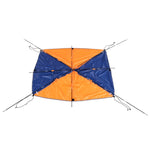 68349 Tenda parasole pieghevole per barca gonfiabile in gomma per canoa per 3 persone, barca non inclusa, 68349