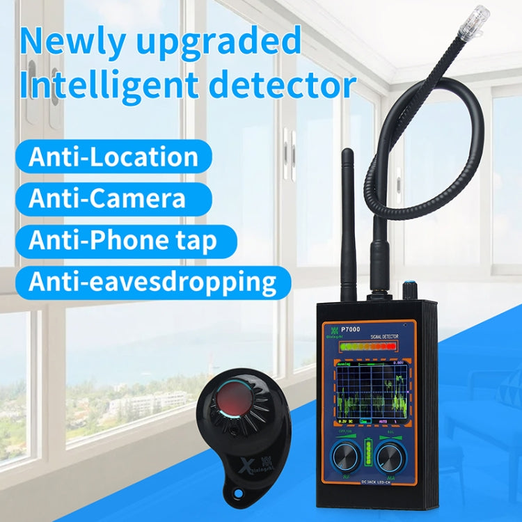 Rilevatore onde radio P7000 con display LED e antenna magnetica