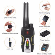 Rilevatore di segnale RF T-8000 Rilevatore audio GSM Rilevatore di scansione GPS, T-8000 Gold, T-8000 Silver