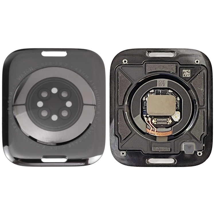 For Apple Watch Series 7 45MM GPS Version Glass Back Cover with Wireless Charging Coil, For Apple Watch Series 7 45MM GPS Version
