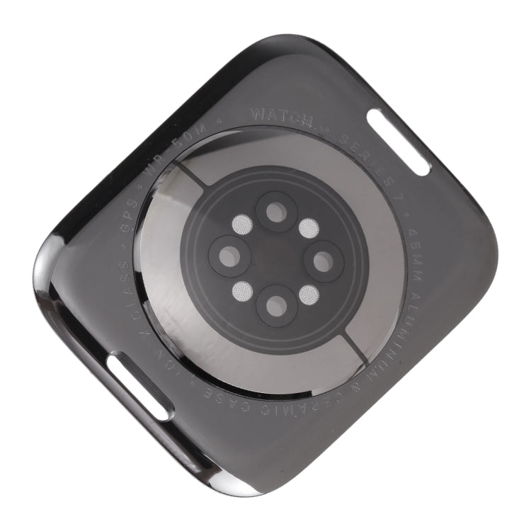 For Apple Watch Series 7 45MM GPS Version Glass Back Cover with Wireless Charging Coil, For Apple Watch Series 7 45MM GPS Version