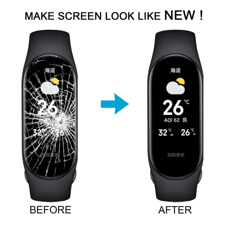 Per Xiaomi Mi Band 9 Schermo LCD originale con digitalizzatore Assemblaggio completo, For Xiaomi Smart Band 9(Original)