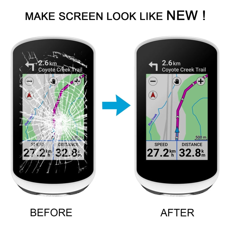 Per Garmin Edge Explore Schermo LCD originale con digitalizzatore Assemblaggio completo, For Garmin Edge Explore(Original)