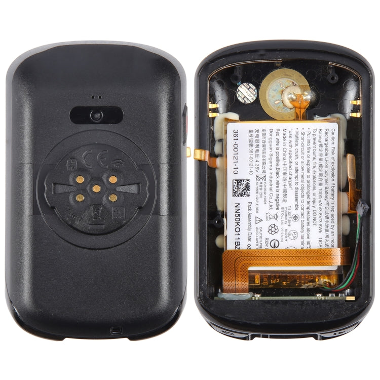 For Garmin Edge 830 Complete Back Cover Assembly with Battery, For Garmin Edge 830