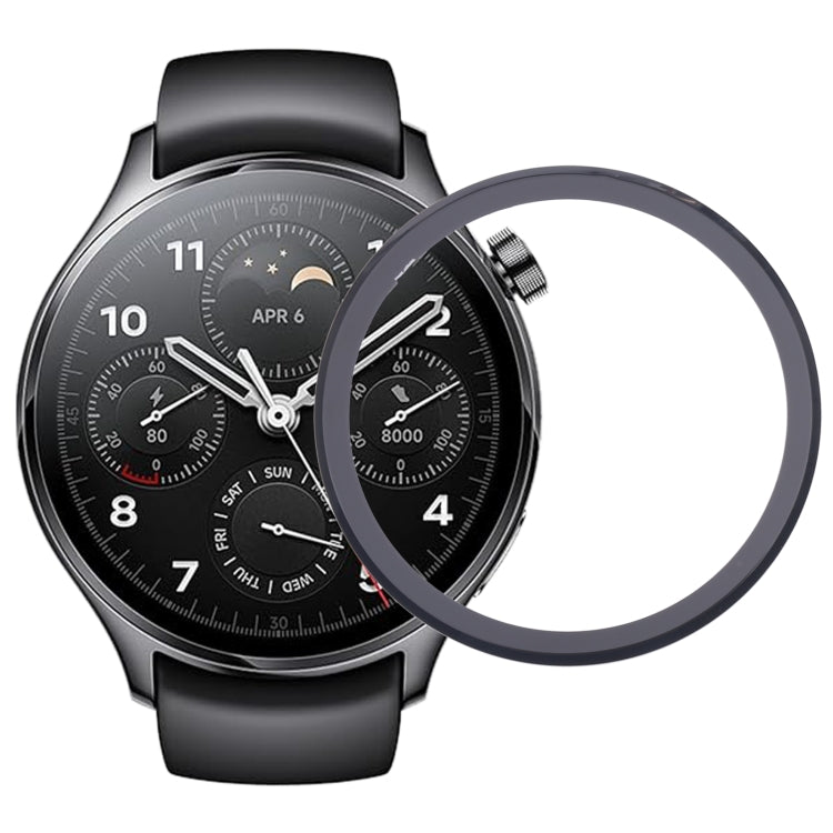 Per Huawei Watch S1 Pro Materiale originale in zaffiro Schermo frontale Lente in vetro esterno, For Xiaomi Watch S1 Pro(Original)