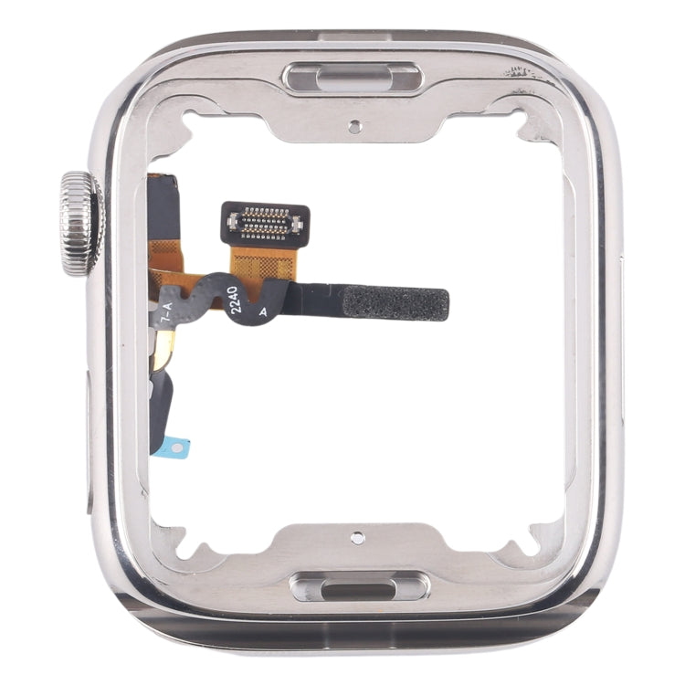 Cornice centrale acciaio per Apple Watch 45mm Series 7-9 LTE