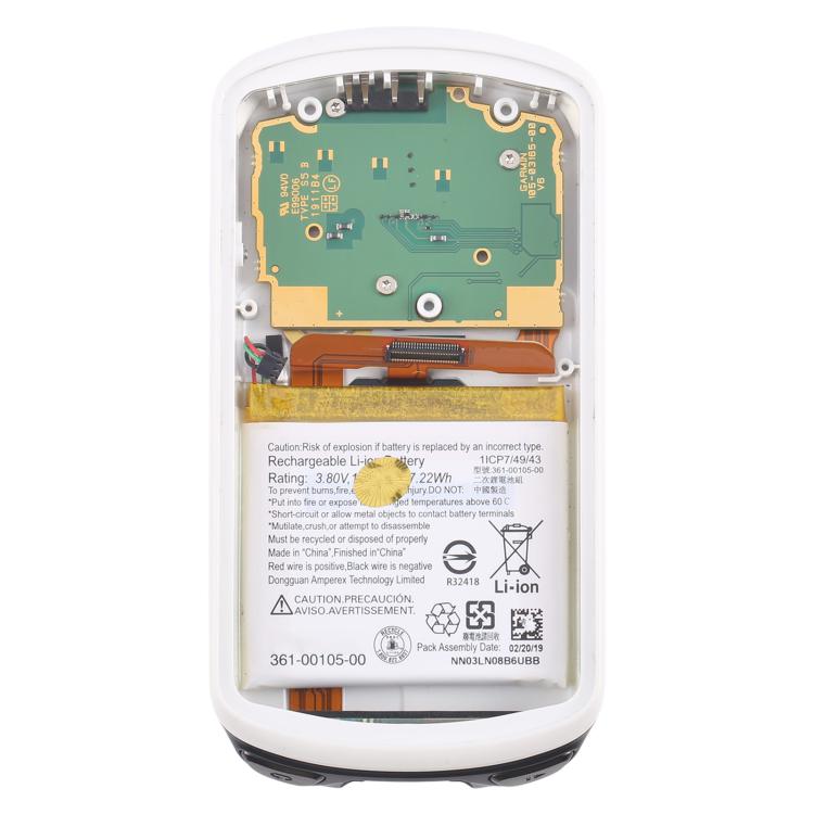 For Garmin Edge 1030 Back Cover Full Assembly With Battery, For Garmin Edge 1030