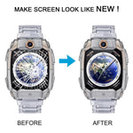 Lente esterna in vetro per schermo frontale originale Okii Z10, For imoo Watch Phone Z10(Original Screen Glass Lens)