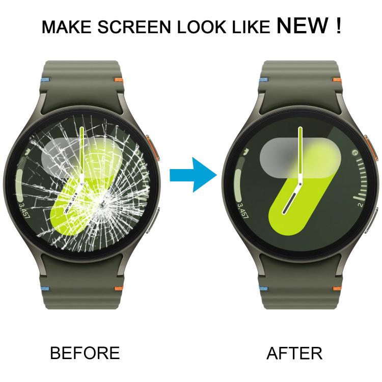 Lente esterna in vetro frontale originale per Samsung Galaxy Watch7 44mm SM-L310/L315, For Samsung Galaxy Watch7 44mm(Original)