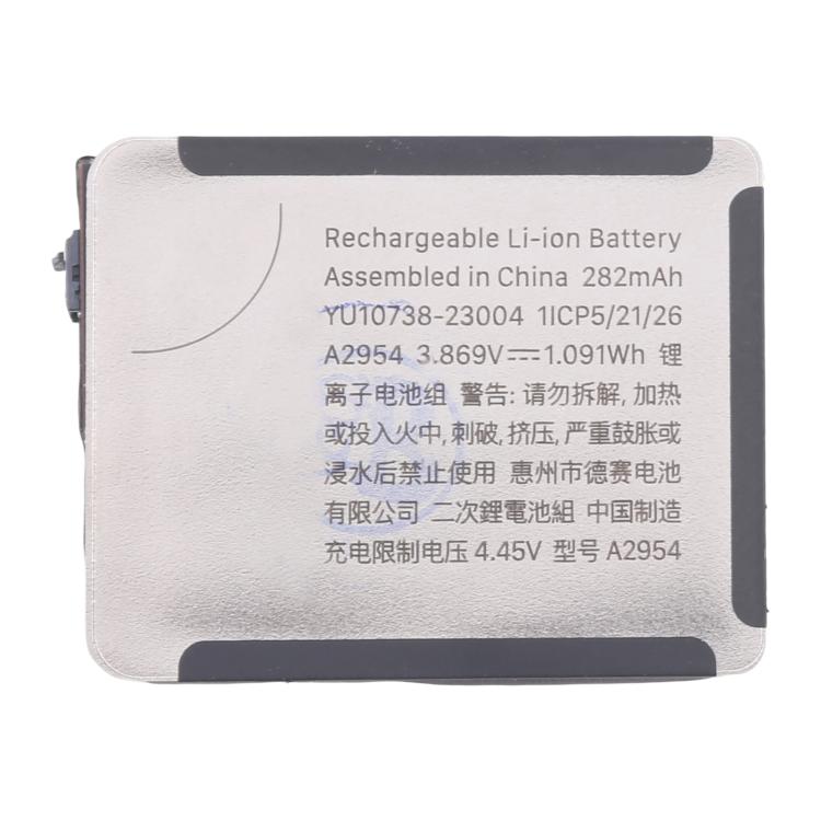Batteria A2954 da 282 mAh per Apple Watch Series 9 41 mm., For Apple Watch Series 9 41mm