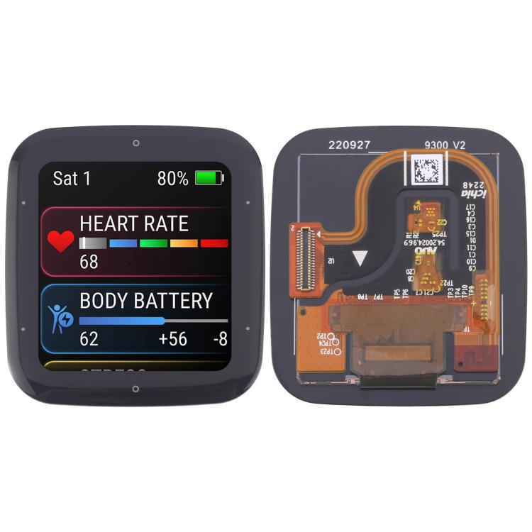 Schermo LCD originale con digitalizzatore per Garmin Venu SQ 2 Music, assemblaggio completo., For Garmin Venu SQ 2 Music(Original)