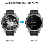 Schermo LCD digitalizzatore completo con cornice per Garmin Fenix 7 originale, For Garmin Fenix 7(Original)