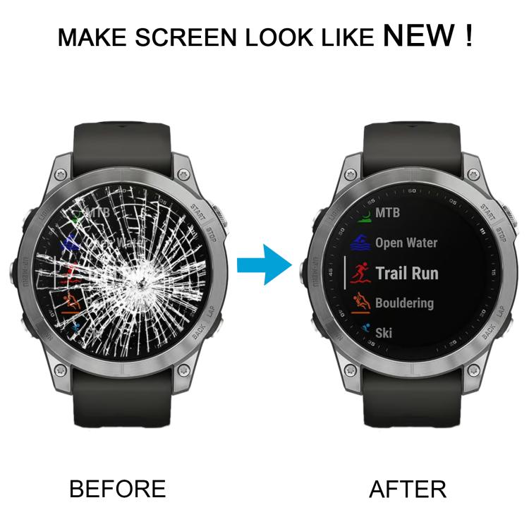 Schermo LCD digitalizzatore completo con cornice per Garmin Fenix 7 originale, For Garmin Fenix 7(Original)