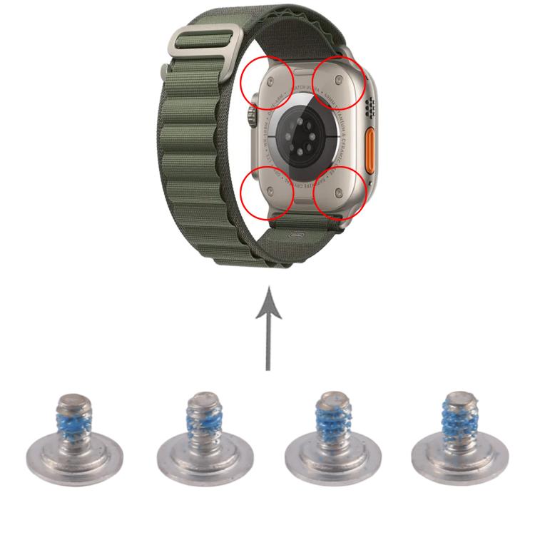 Set di viti per il coperchio inferiore da 49 mm per Apple Watch Ultra / Ultra 2, For Apple Watch Ultra 1 / Ultra 2 49mm