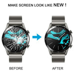 Assemblaggio completo di schermo LCD e digitalizzatore LTN-B19 da 46 mm per Huawei Watch GT 2., For Huawei Watch GT 2 46mm