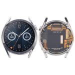 Per Huawei Watch GT 3 46mm JPT-B19 Doppio cavo Schermo LCD Digitalizzatore Gruppo completo con cornice, For Huawei Watch GT 3 46mm(Dual Cable)