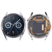 Per Huawei Watch GT 3 46mm JPT-B19 Doppio cavo Schermo LCD Digitalizzatore Gruppo completo con cornice, For Huawei Watch GT 3 46mm(Dual Cable)