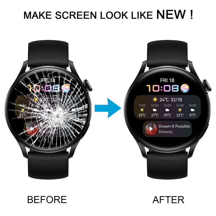 Schermo LCD con digitalizzatore completo per Huawei Watch 3 GLL-AL00, For Huawei Watch 3