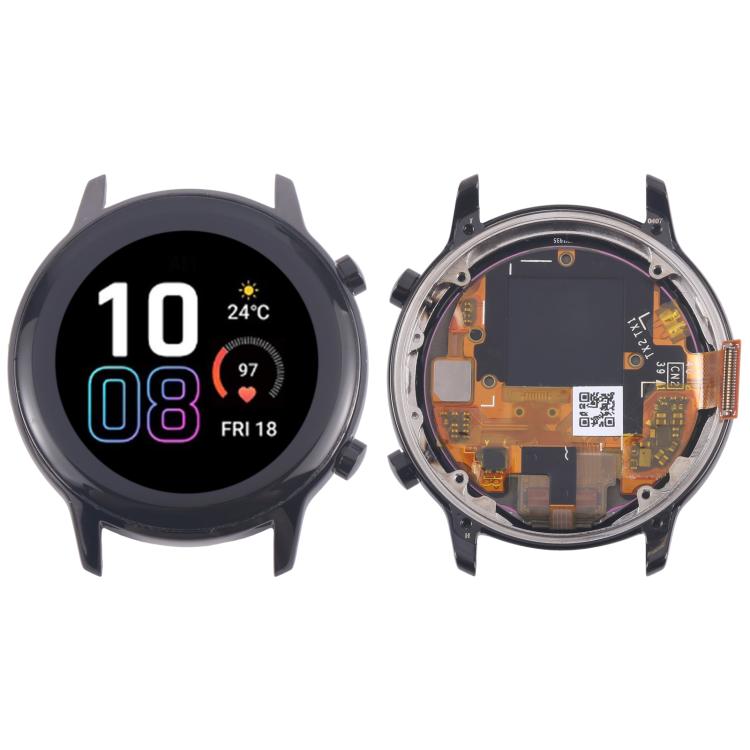 Schermo LCD digitalizzatore originale per Honor Magic Watch 2 da 42 mm, assemblaggio completo con cornice., For Honor Magic Watch 2 42mm (Original)